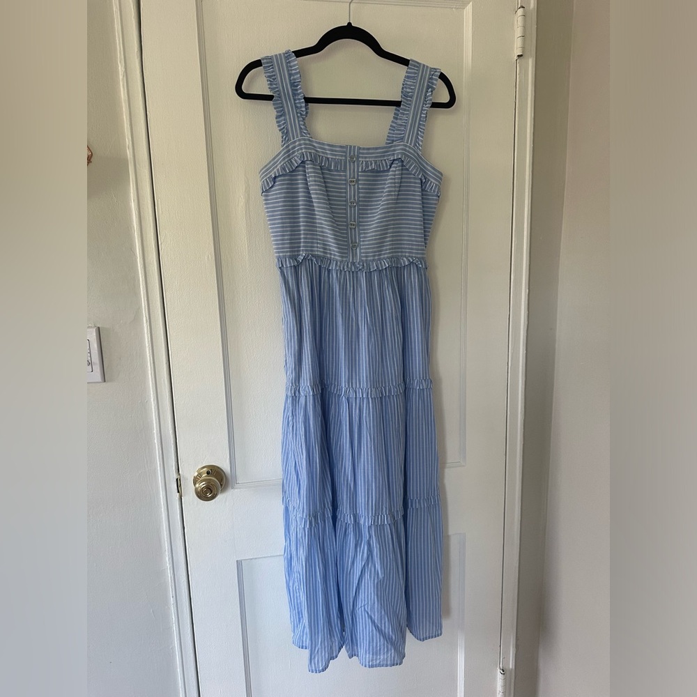 GAL MEETS GLAM STRIPED DRESS 💙🤍 size 2 - Picture 3 of 6